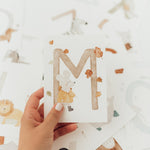Buchstabenposter bunt X